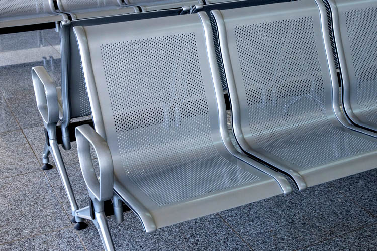 Perforated Stainless Steel Seating & Furniture