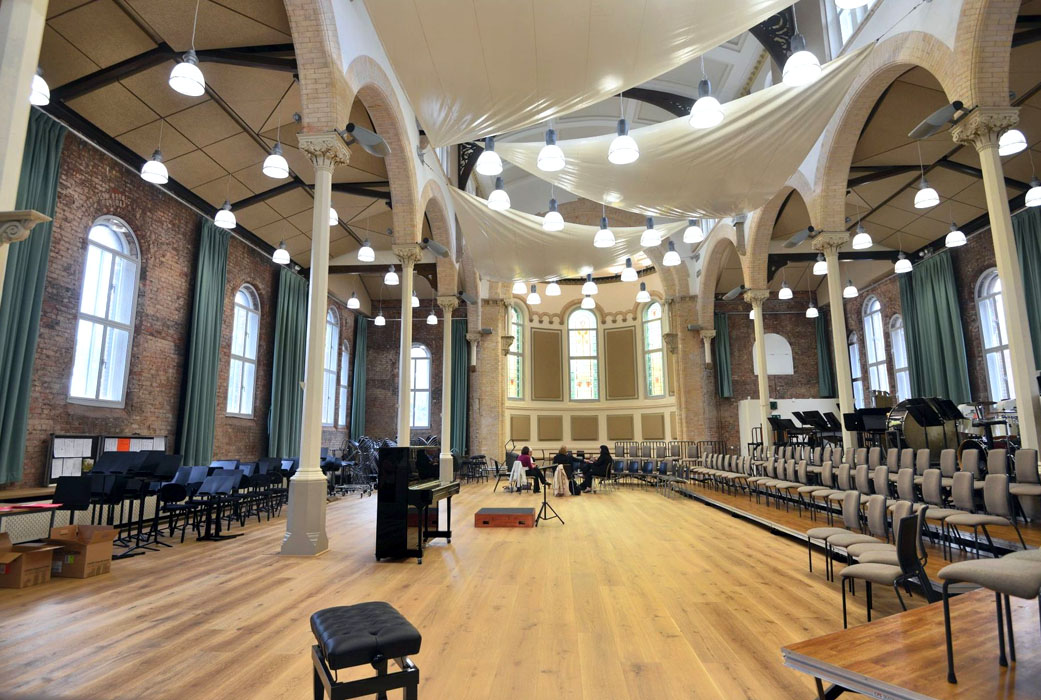 Halle Orchestra state of the art rehearsal space