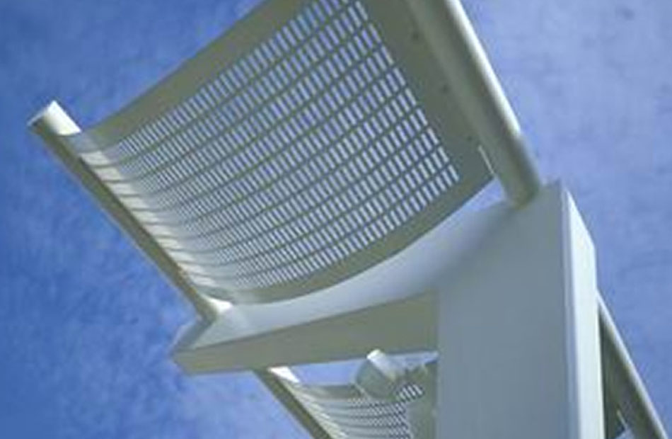 Perforated Steel Awnings, Canopies and Sunshades