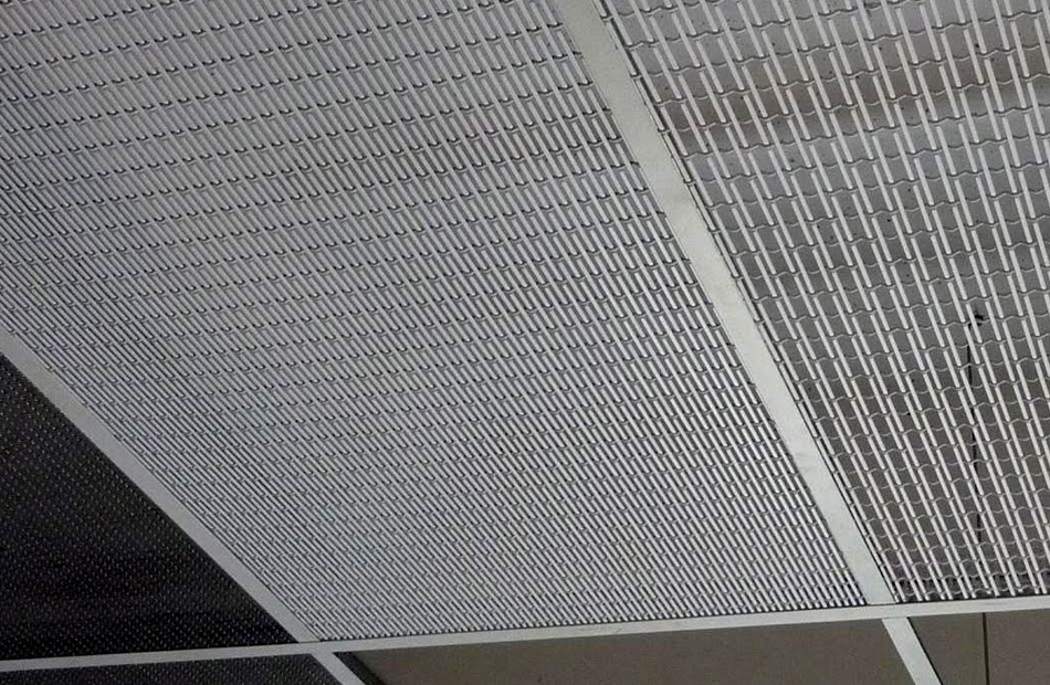 Modular & Bespoke Wire Mesh Ceiling Grilles